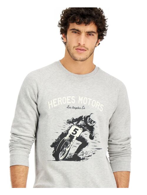 Heroes Motors Men's Racer Five Pullover Sweatshirt