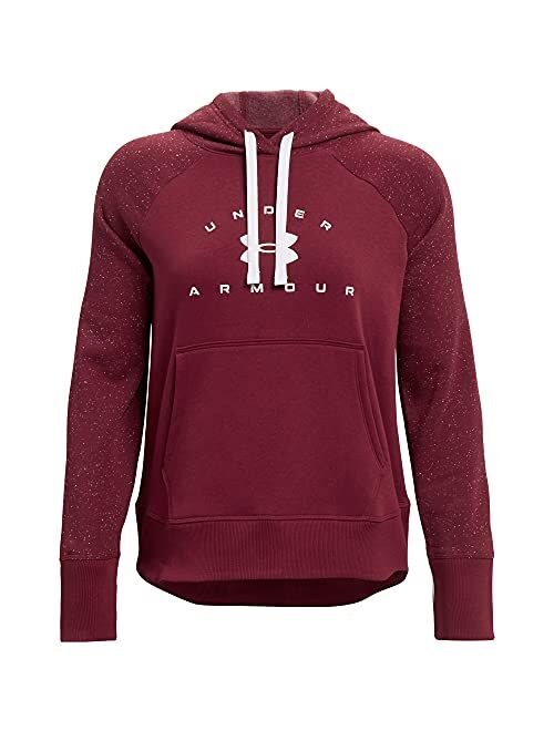 Women's Under Armour Rival Fleece Wordmark Hoodie