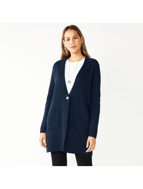 Women's Nine West Sweater Blazer