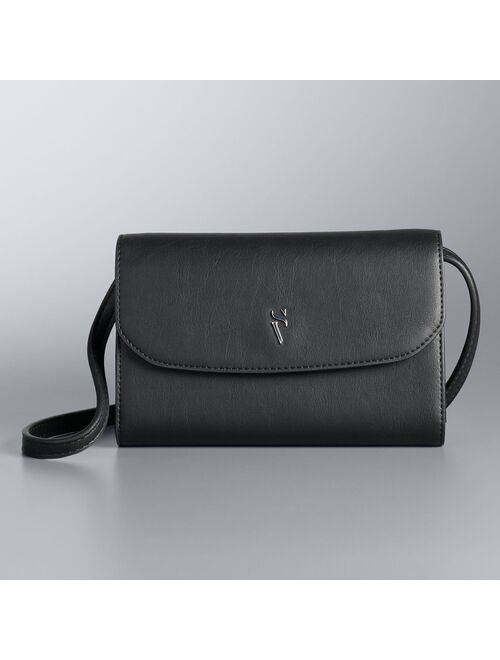 Simply Vera Vera Wang Signature Envelope Crossbody Bag