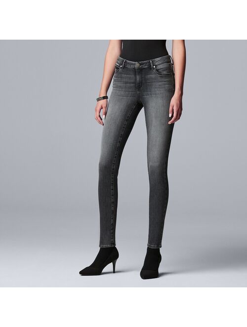 Simply Vera Vera Wang Women's Power Stretch Core Skinny Jeans