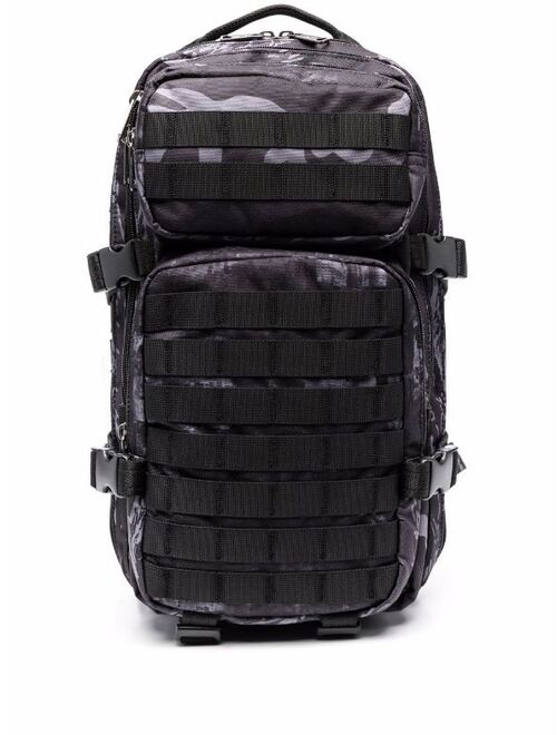 Diesel camouflage multi-compartment backpack