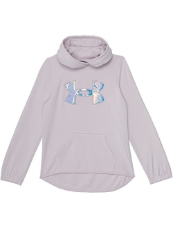 Girls' Armour Fleece Iridescent Big Logo Hoodie