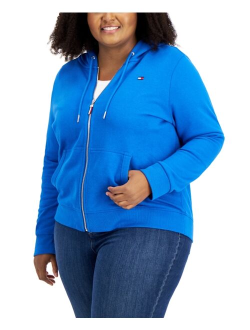 Tommy Hilfiger Plus Size Zip-Front Hoodie, Created for Macy's