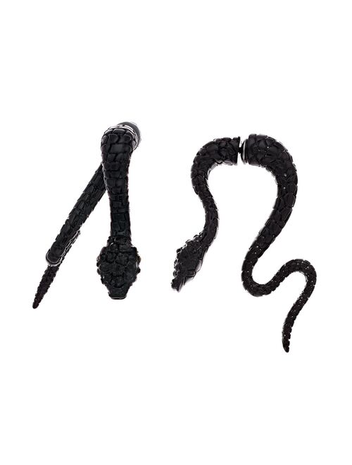 Women's Simply Vera Vera Wang PE Snake Front Back Earrings