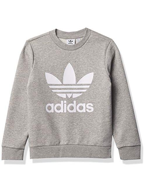 Adidas Originals Unisex-Child Trefoil Crew Sweatshirt