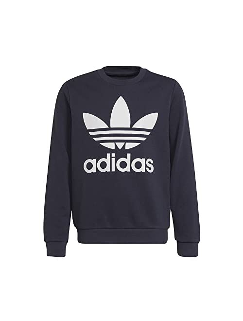 Adidas Originals Unisex-Child Trefoil Crew Sweatshirt