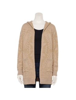 Hooded Cardigan