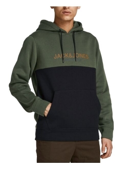 Men's Urban Color-Blocked Hoodies