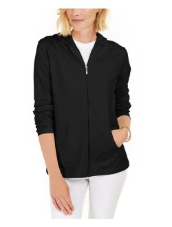 Karen Scott Zip-Front Hoodie, Created for Macy's