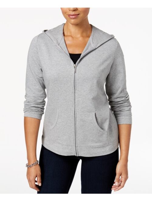 Karen Scott Zip-Front Hoodie, Created for Macy's