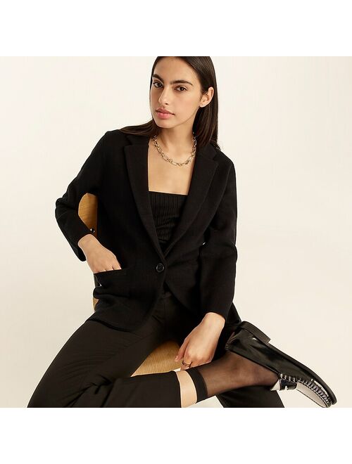 J.Crew Cecile relaxed sweater-blazer