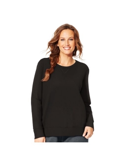 Plus Size Just My Size Fleece Crew Sweatshirt