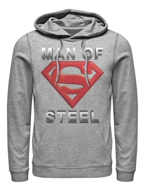 Fifth Sun Men's Superman Scoring Shield Fleece Hoodie