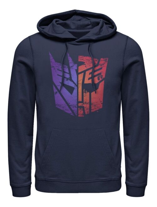 Fifth Sun Men's Transformer Split Logo Fleece Hoodie