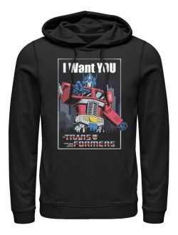 Men's Transformers Generations I Want You Fleece Hoodie