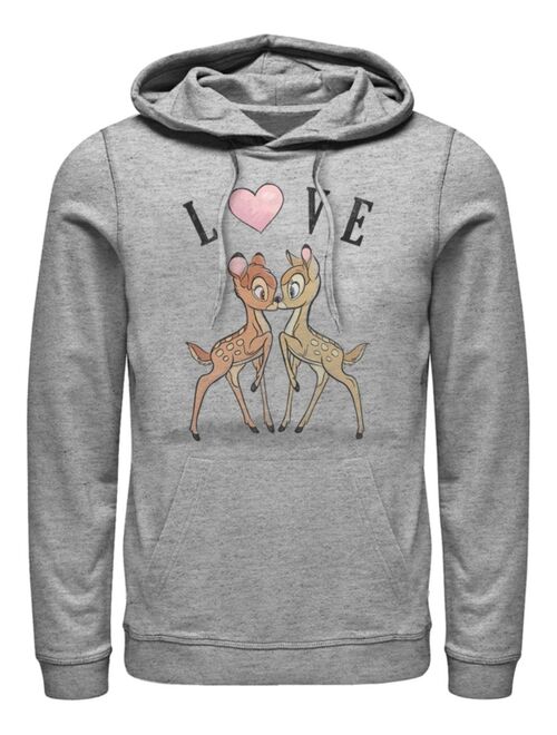 Fifth Sun Men's Bambi Love Long Sleeve Hoodie