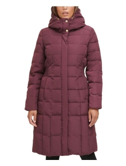 Women's Box-Quilt Down Puffer Coat