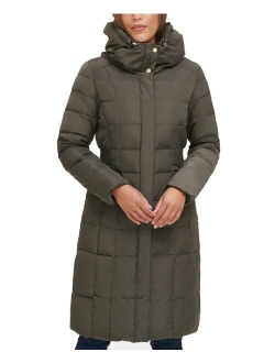 Women's Box-Quilt Down Puffer Coat