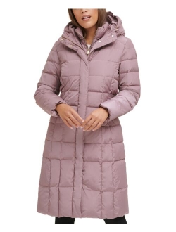 Women's Box-Quilt Down Puffer Coat