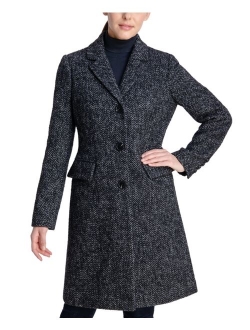 Women's Single-Breasted Walker Coat, Created for Macy's