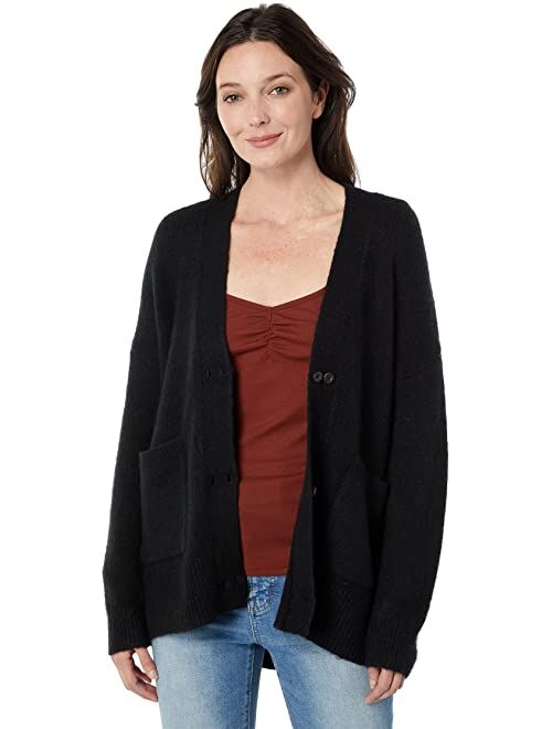 Madewell Allston Double-Button Cardigan Sweater