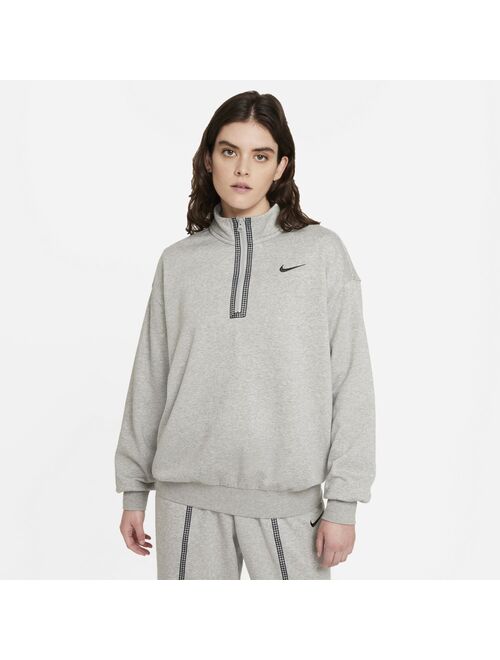 Plus Size Nike Sportswear Icon Clash Half-Zip Pullover