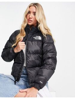 IC Geo 1996 Retro Nuptse jacket in black