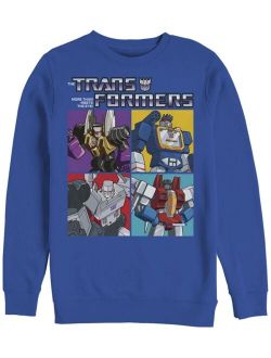 Men's Transformers Generations Decepticon Box Fleece Sweatshirt