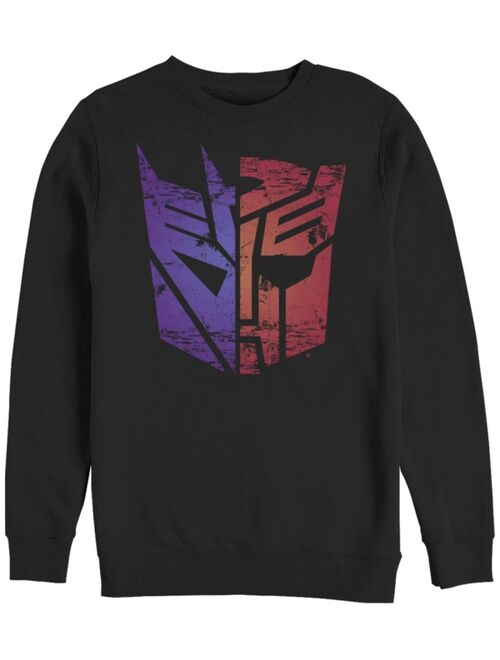 Fifth Sun Men's Transformer Split Logo Fleece Sweatshirt