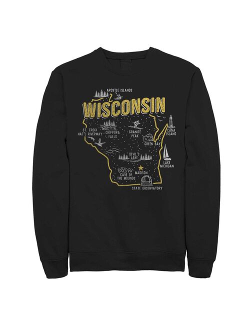 Juniors' Fifth Sun Wisconsin Fleece Top