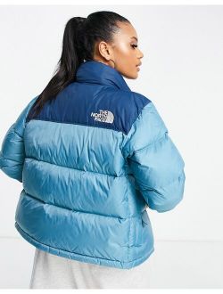 1996 Retro Nuptse jacket in blue