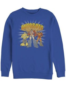 Men's Transformer Autobot Trio Fleece Sweatshirt