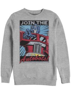 Men's Transformers Generations Join Autobots Fleece Sweatshirt