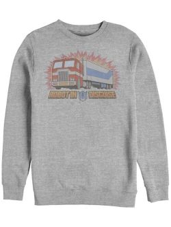 Men's Transformer Optimus in Disguise Fleece Sweatshirt