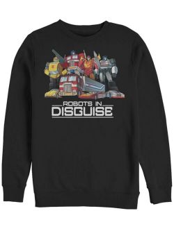 Men's Transformer Robots in Disguise Fleece Sweatshirt