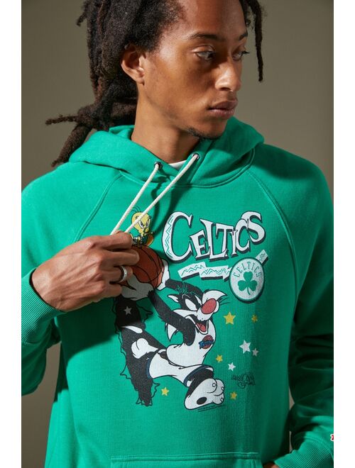 Urban outfitters HOMAGE Boston Celtics X Space Jam Hoodie Sweatshirt