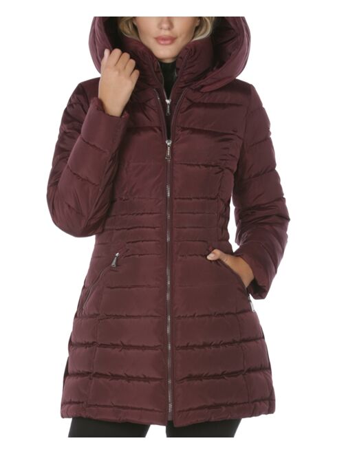 Laundry by Shelli Segal Women's Hooded Puffer Coat