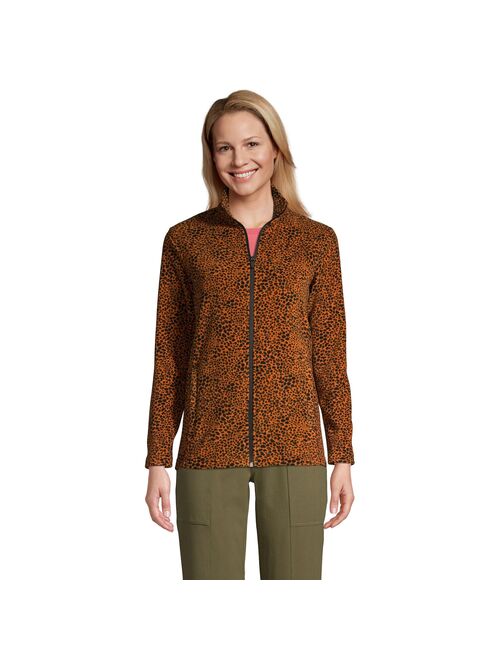 Women's Lands' End Full-Zip Fleece Jacket