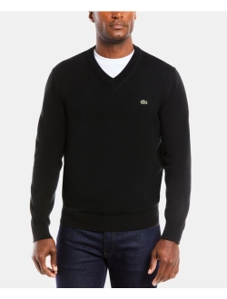 Men's V-Neck Cotton Sweater