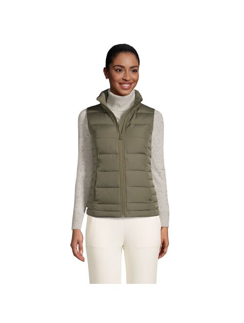 Women's Lands' End Down Puffer Vest