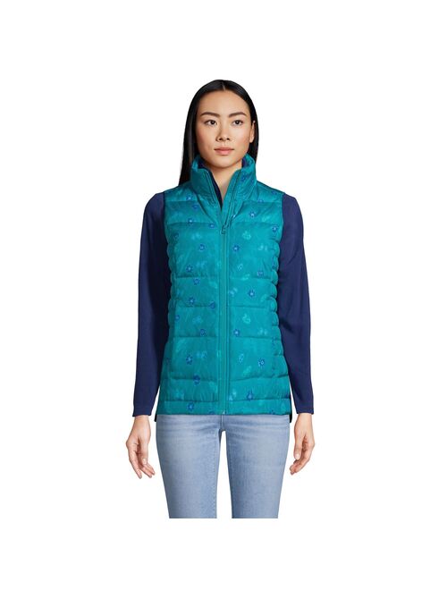 Women's Lands' End Down Puffer Vest