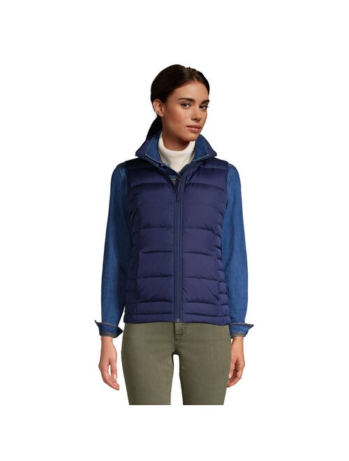 Women's Lands' End Down Puffer Vest