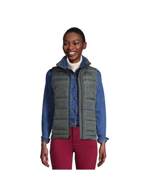 Women's Lands' End Down Puffer Vest