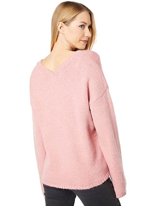 Wildfox Bonjour Prudence V-Neck Sweater