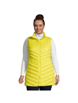 Plus Size Lands' End Ultralight Packable Down Vest