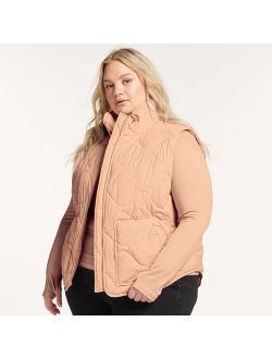 Plus Size FLX Quilted Packable Vest