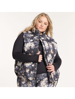 Plus Size FLX Quilted Packable Vest