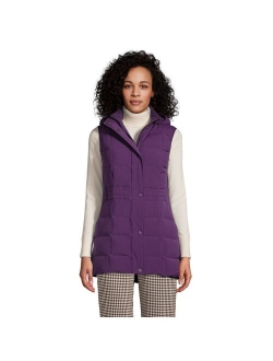 Petite Lands' End Quilted Stretch Down Vest