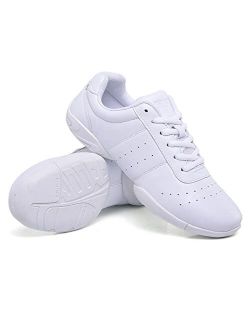 BREXLI Cheer Shoes Women Cheerleading Dance Shoes Girls Tennis Walking Sneakers